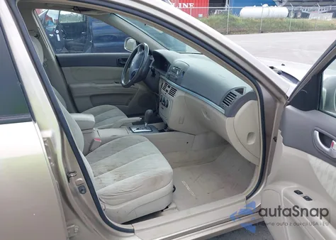 2006 Hyundai Sonata Gl из США, поврежденный, VIN 5NPET46C66H099036